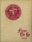 Fleur De Lis yearbook, 1959 by Molloy University Archives and Special Collections