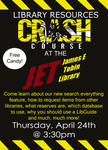Library Resources Crash Course by Susan Bloom