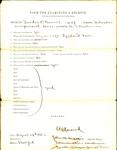 Civil War Recruitment Examination Form by Normadeane Armstrong Ph.D, A.N.P.