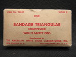 Compressed Triangular Bandage by Normadeane Armstrong Ph.D, A.N.P.