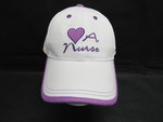 "Love a Nurse" Hat by Normadeane Armstrong Ph.D, A.N.P.